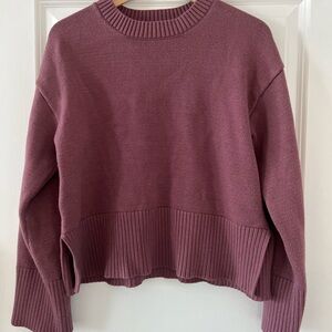Ardene Mauve Crew Neck Sweater